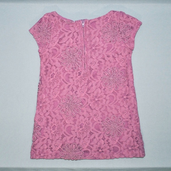 OshKosh Girls Dress Size 2T Floral Print Lace - Picture 2 of 9